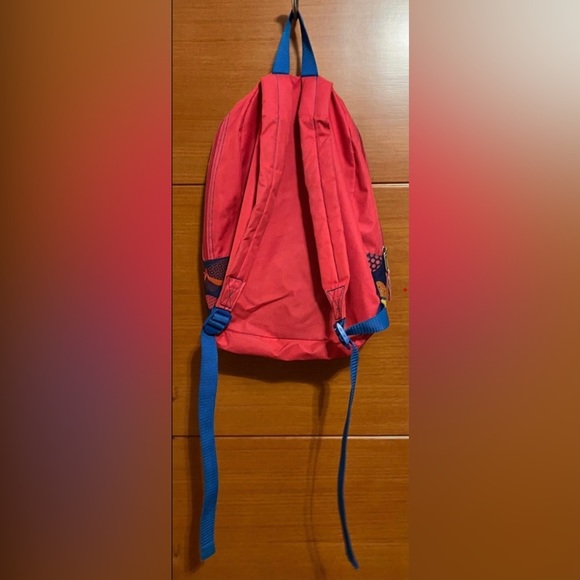 Girls Pink Backpack With Butterfly Design - Picture 3 of 5